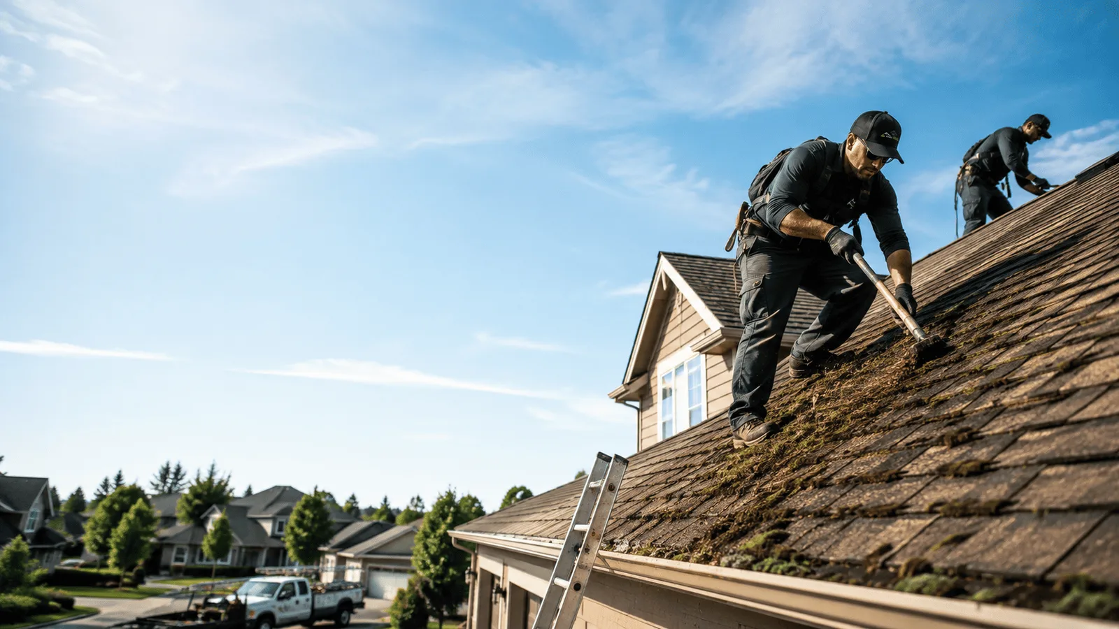 Roof Moss Removal in Creston, IA near me